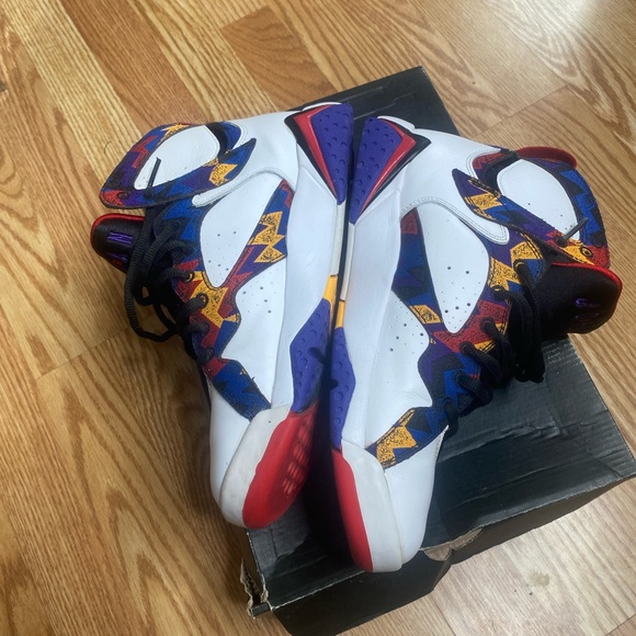 Mens Air Jordan 7 Retro Sweater 2015 Size 8 - Picture 7 of 9